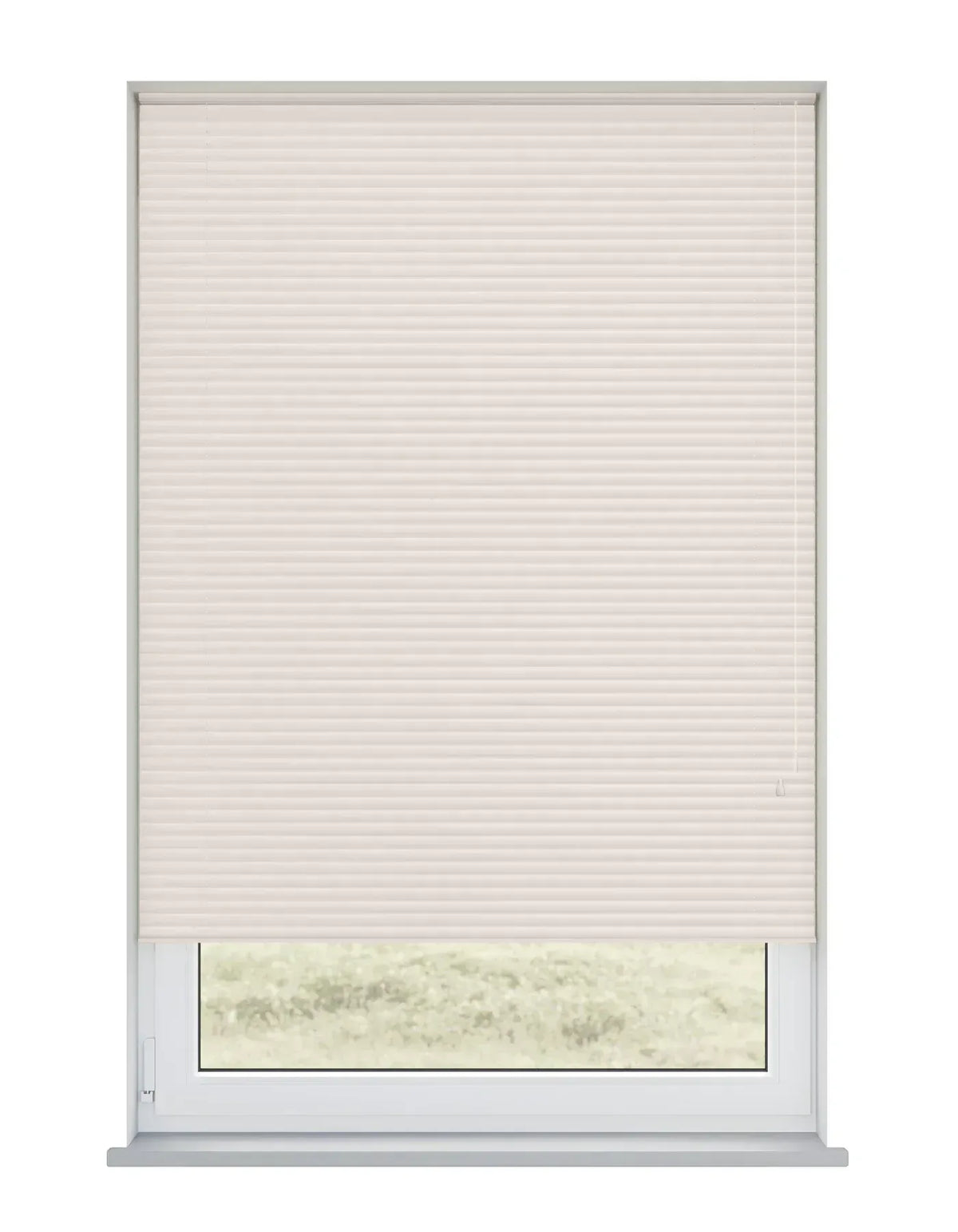 Chalk White MetalVenetian Blind - 25mm