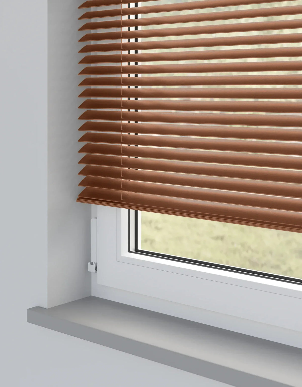 Cherry MetalVenetian Blind