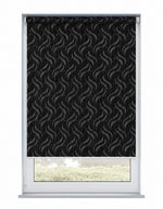 Gravity Black - PVC Blackout Waterproof Roller Blind