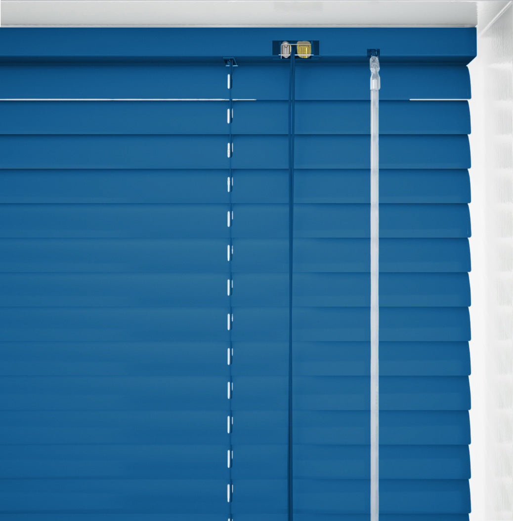 Oxford Blue Metal Venetian Blind - 25mm