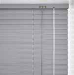 Frosted Silver Metal Venetian Blind