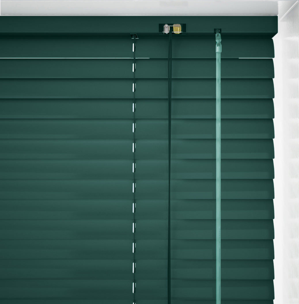 Deep Ivy Metal Venetian Blind - 25mm