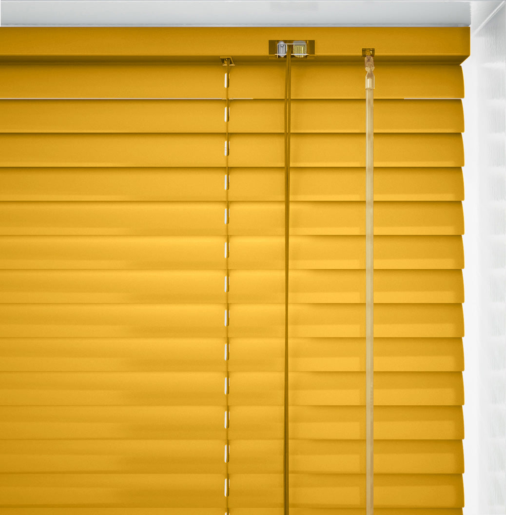 Indian Yellow Metal Venetian Blind