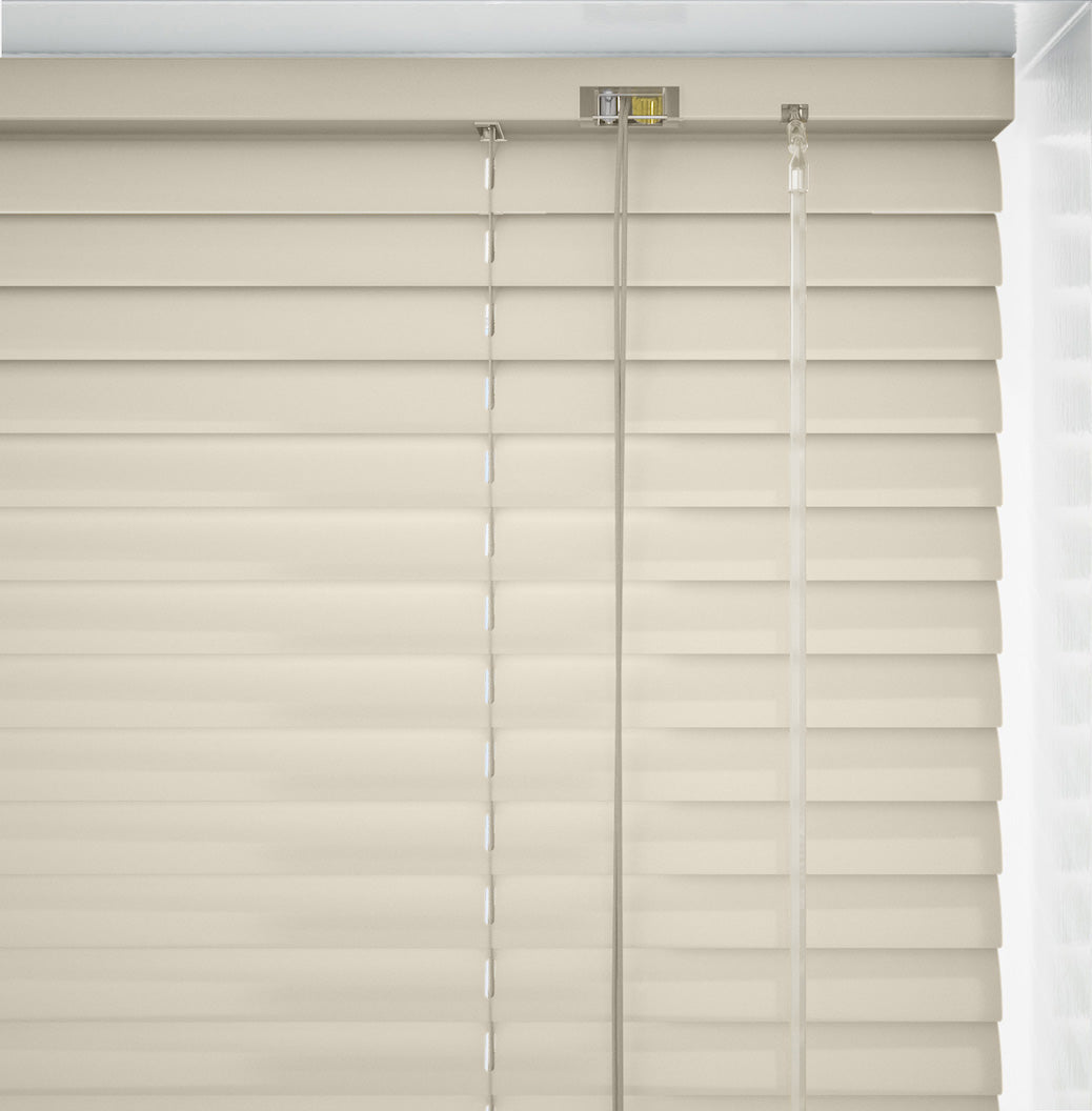 Oatmeal Metal Venetian Blind - 25mm