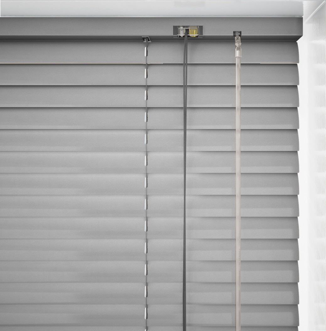 Antique Silver MetalVenetian Blind - 25mm