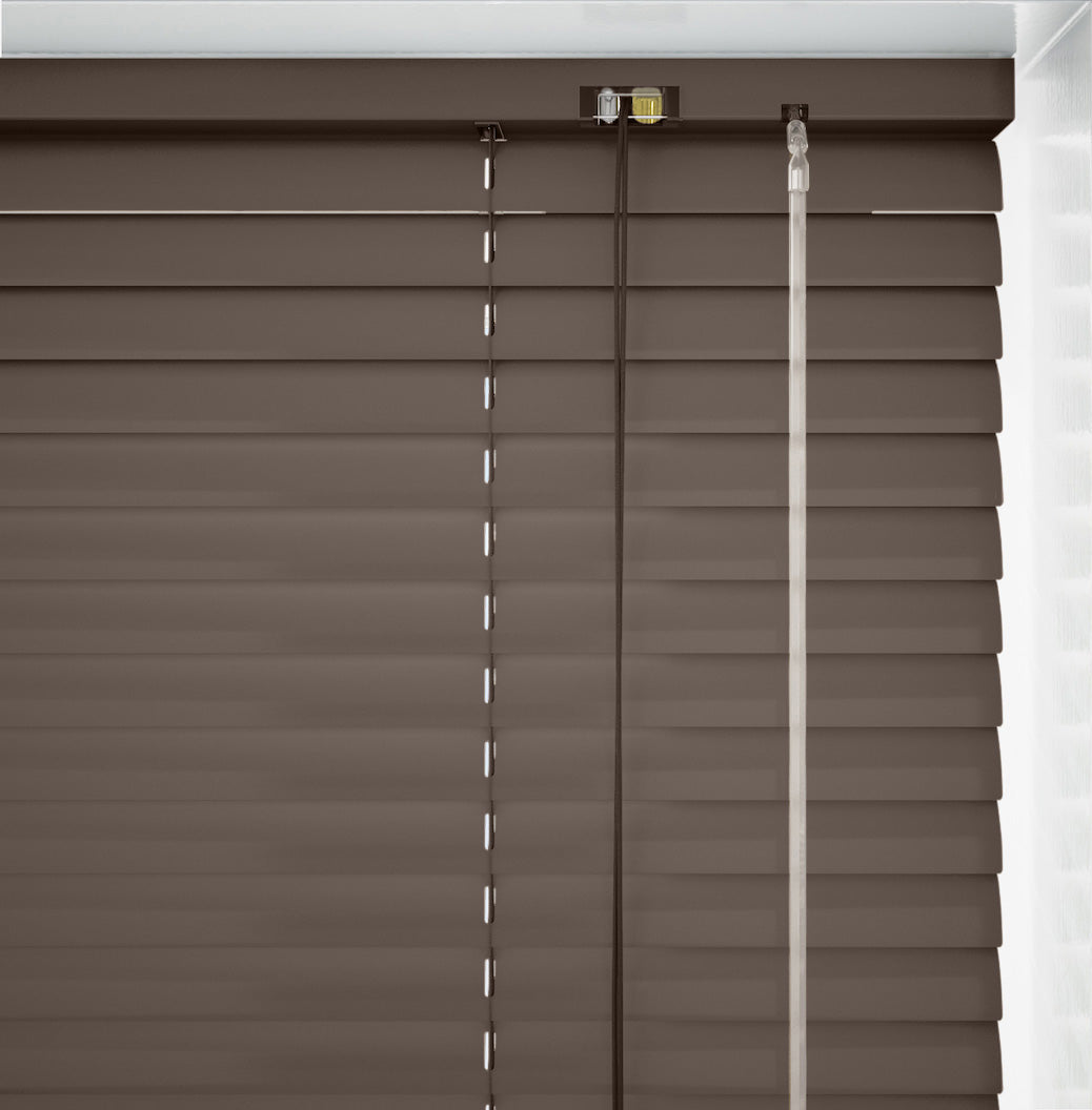 Mocha Metal Venetian Blind - 25mm