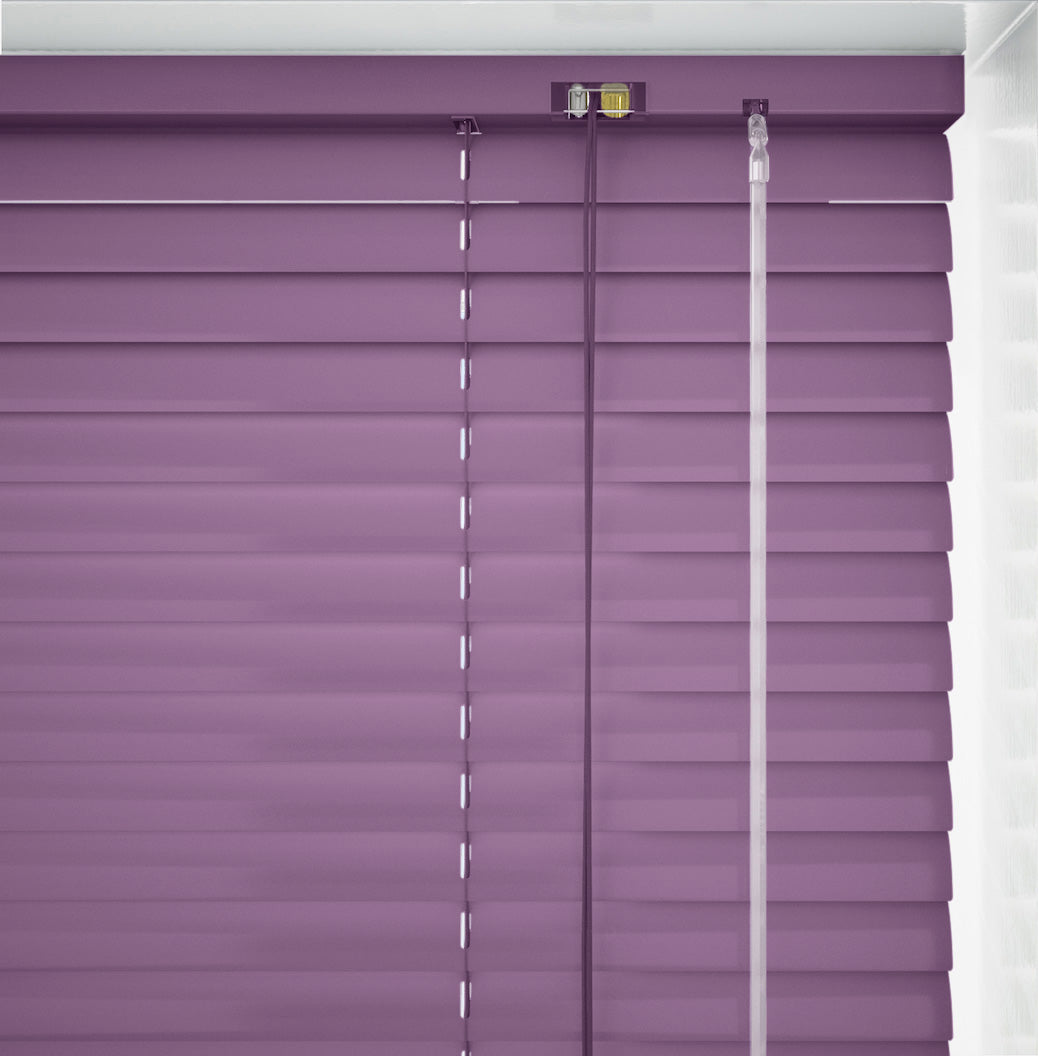 Wild Plum Metal Venetian Blind - 25mm