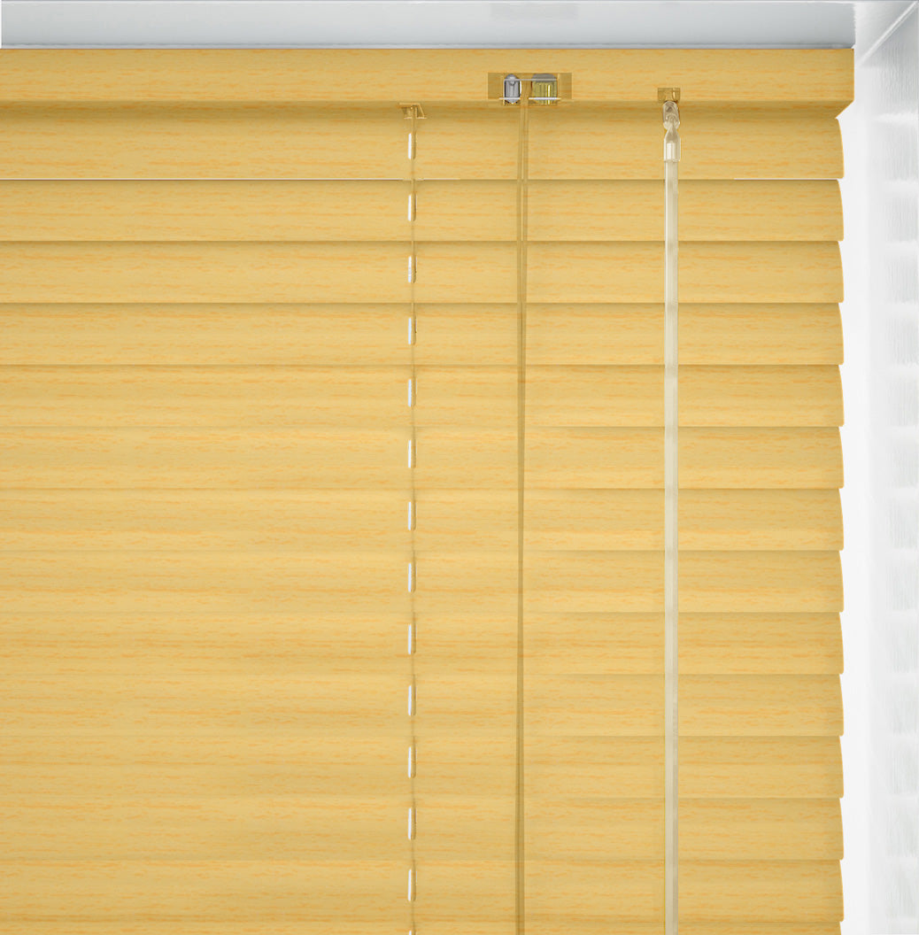 Sugar Maple Metal Venetian Blind