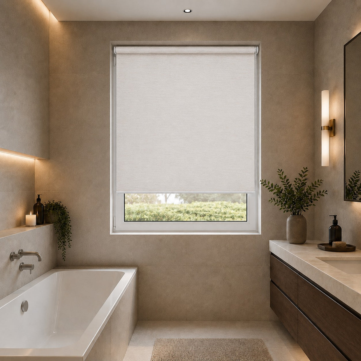 Sawyer Fawn Roller Blind