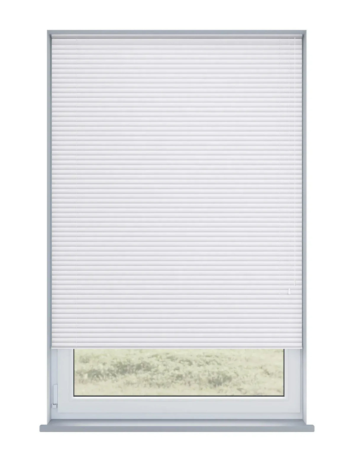 Glacier Metal Venetian Blind - 25mm