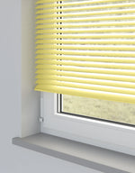 Golden Yellow Metal Venetian Blind