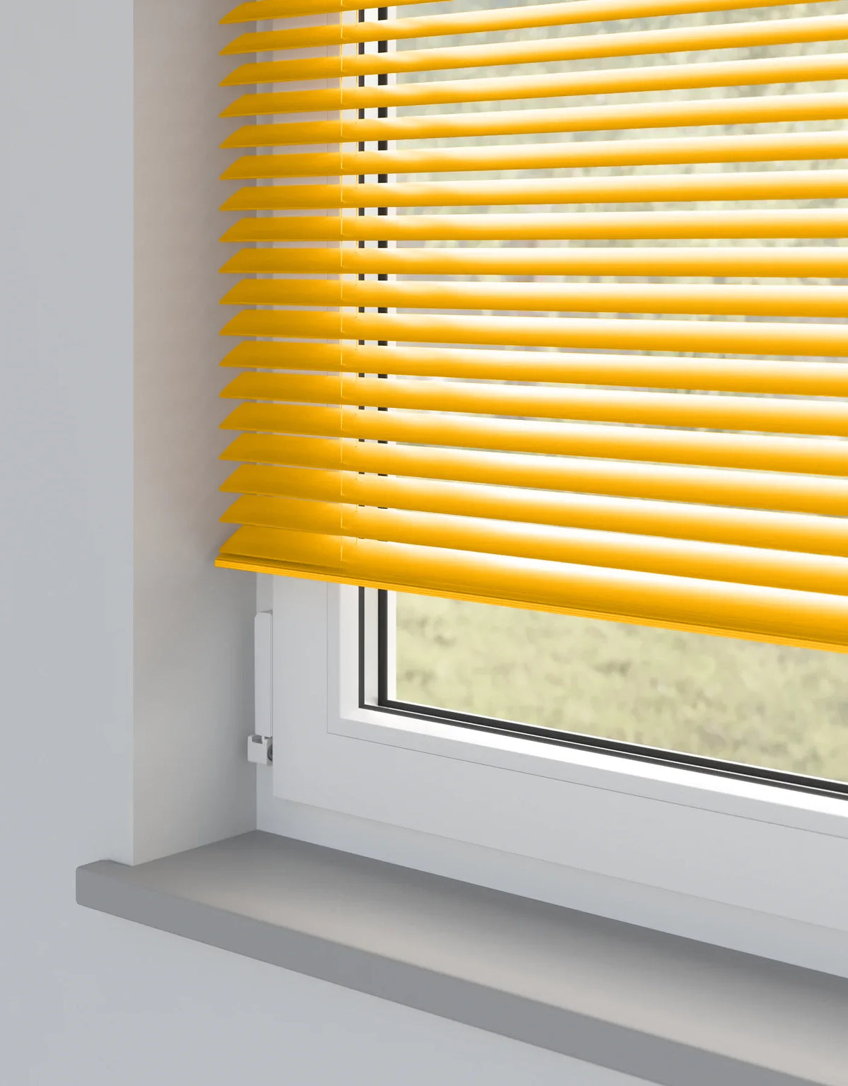 Indian Yellow Metal Venetian Blind