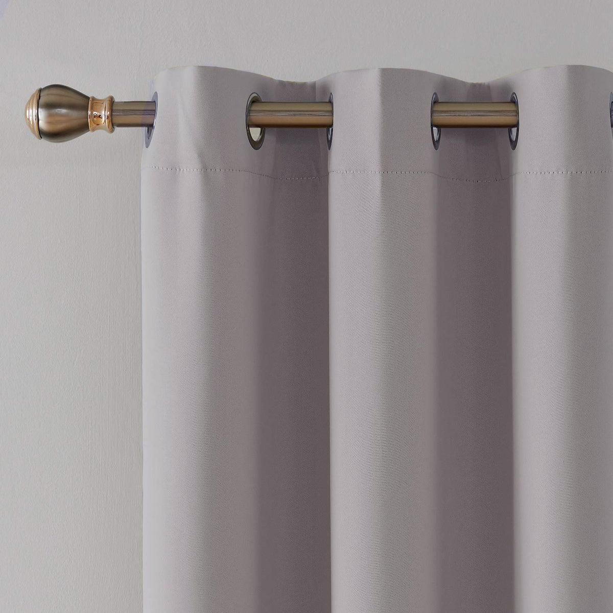 Home Essentials Blackout EyeletWhite Curtain