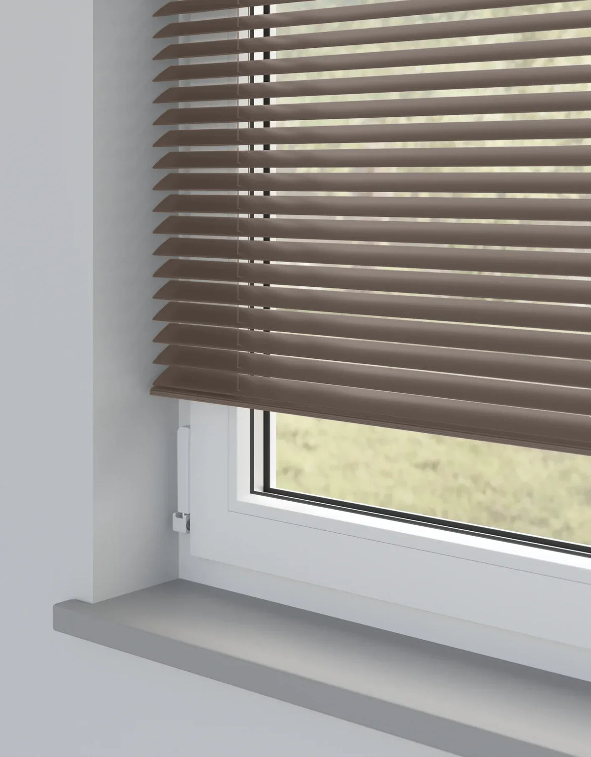 Mocha Metal Venetian Blind - 25mm