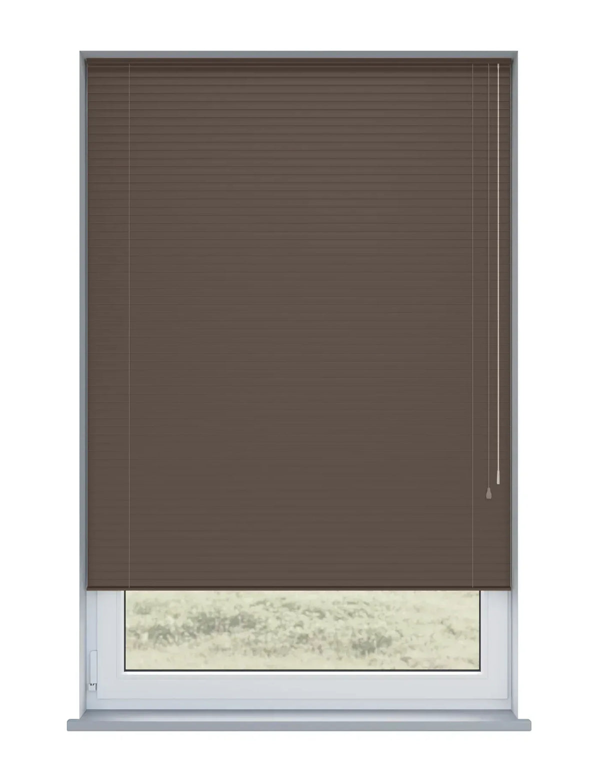 Mocha Metal Venetian Blind - 25mm