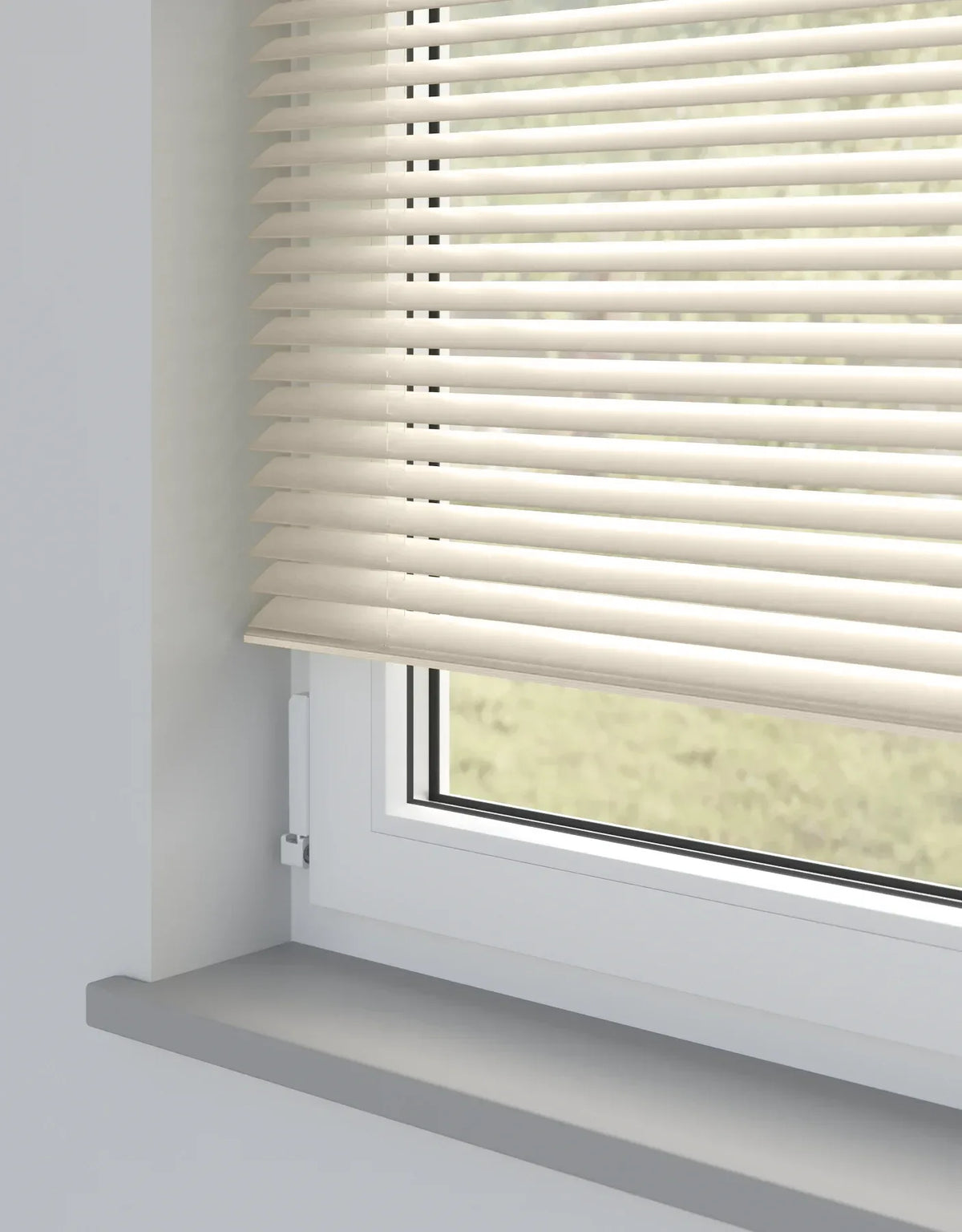 Oatmeal Metal Venetian Blind - 25mm