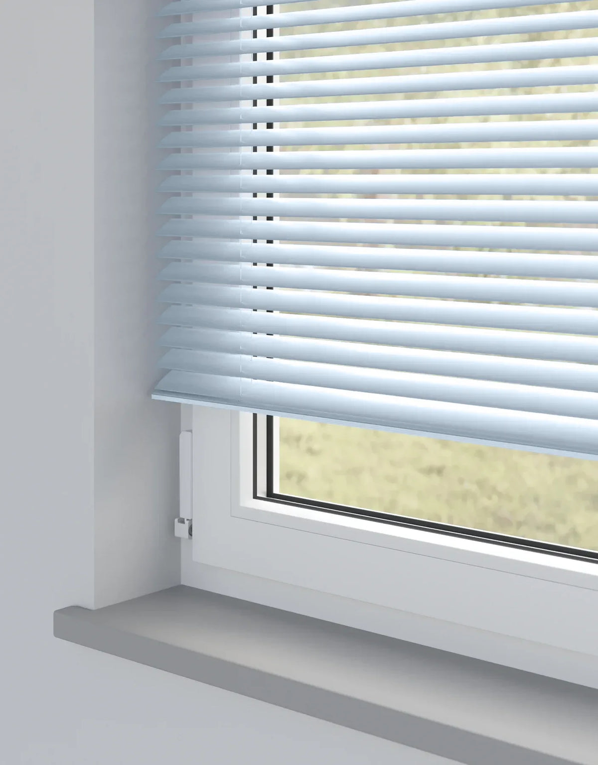Oriental Blue Metal Venetian Blind - 25mm