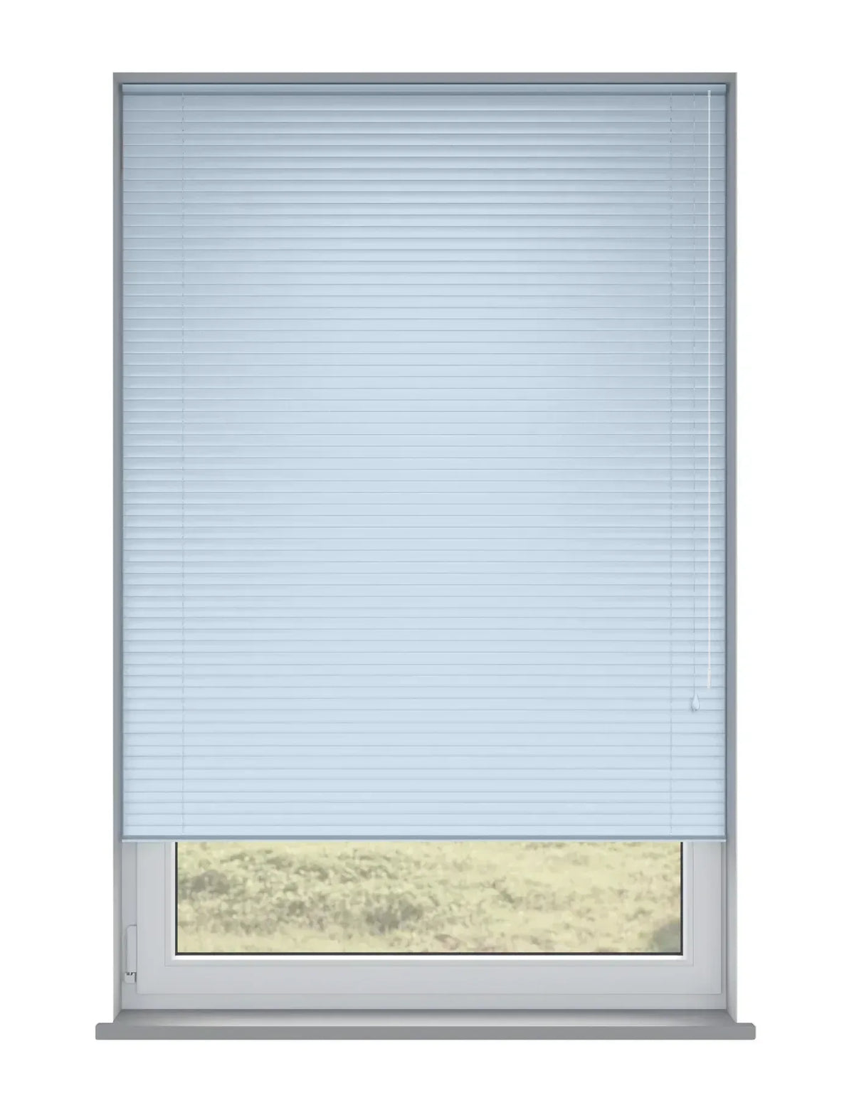 Oriental Blue Metal Venetian Blind - 25mm