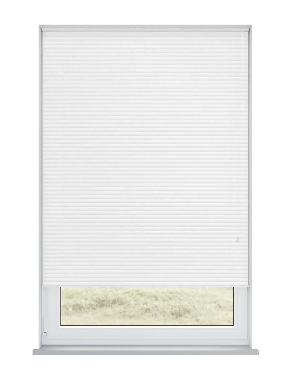 Oyster White Metal Venetian Blind - 25mm