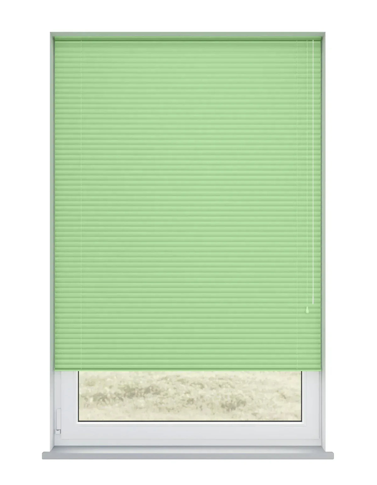 Pistachio Metal Venetian Blind - 25mm