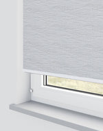 Alta Silver Electrical Roller Blind