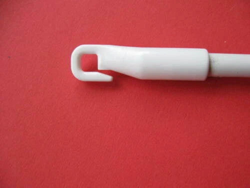 VERTICAL BLIND OPERATING ROD WAND STICK - REPLACEMENT HOOK ONLY- WHITE