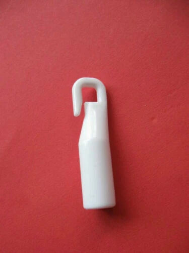 VERTICAL BLIND OPERATING ROD WAND STICK - REPLACEMENT HOOK ONLY- WHITE