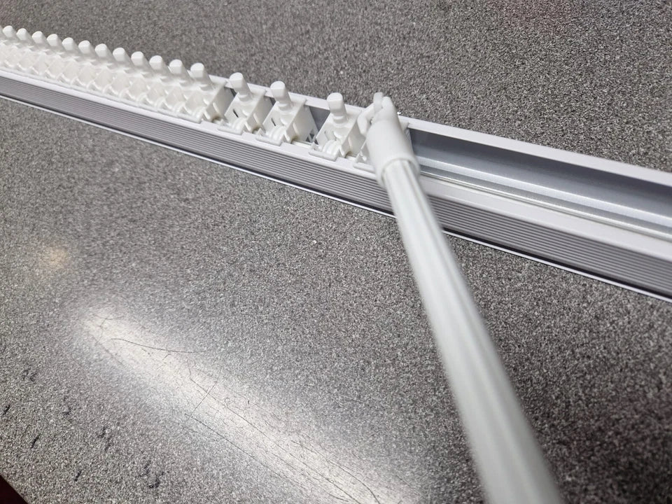 Vertical Blinds Control Wand Stick- Child Safe- White