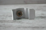 10 x Vertical Blind Top Fix Brackets Clips For 28-30mm Headrails Slimline