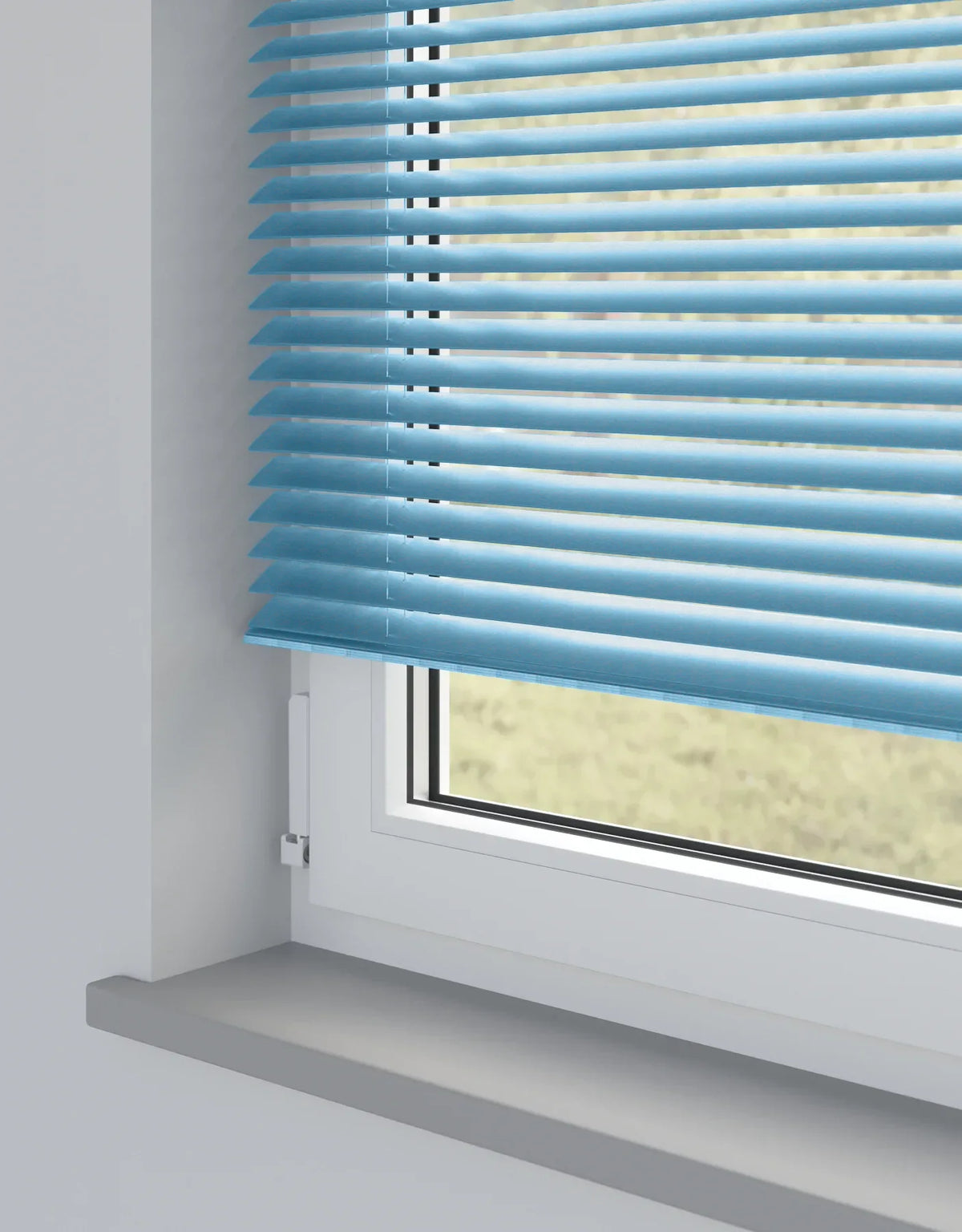 Sparkle Blue Metal Venetian Blind - 25mm