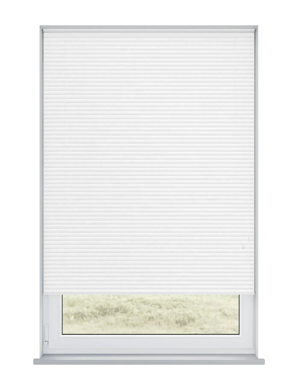 White Metal Venetian Blind - 25mm