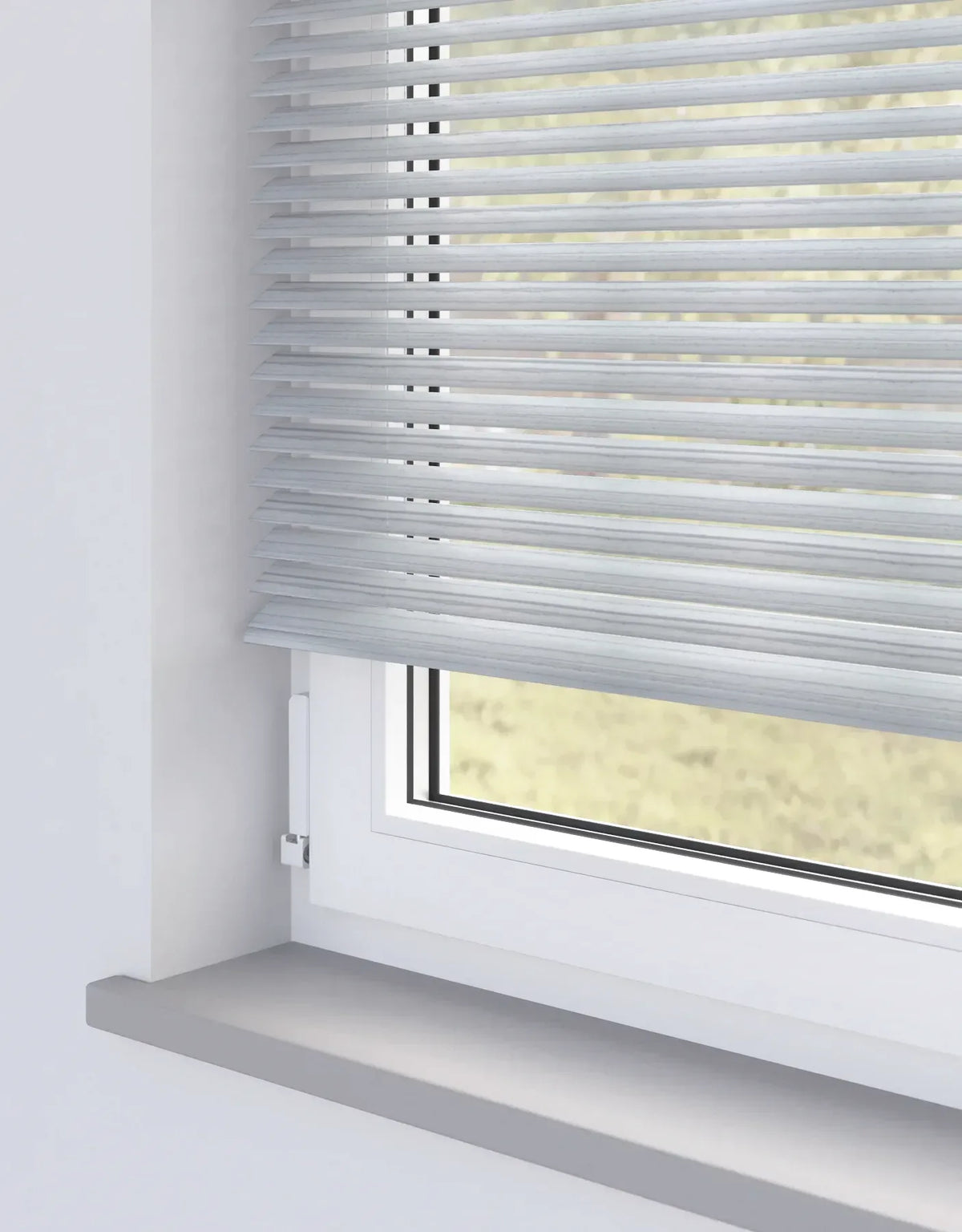 Aquawood Nigra Faux Wooden Blind - 50mm