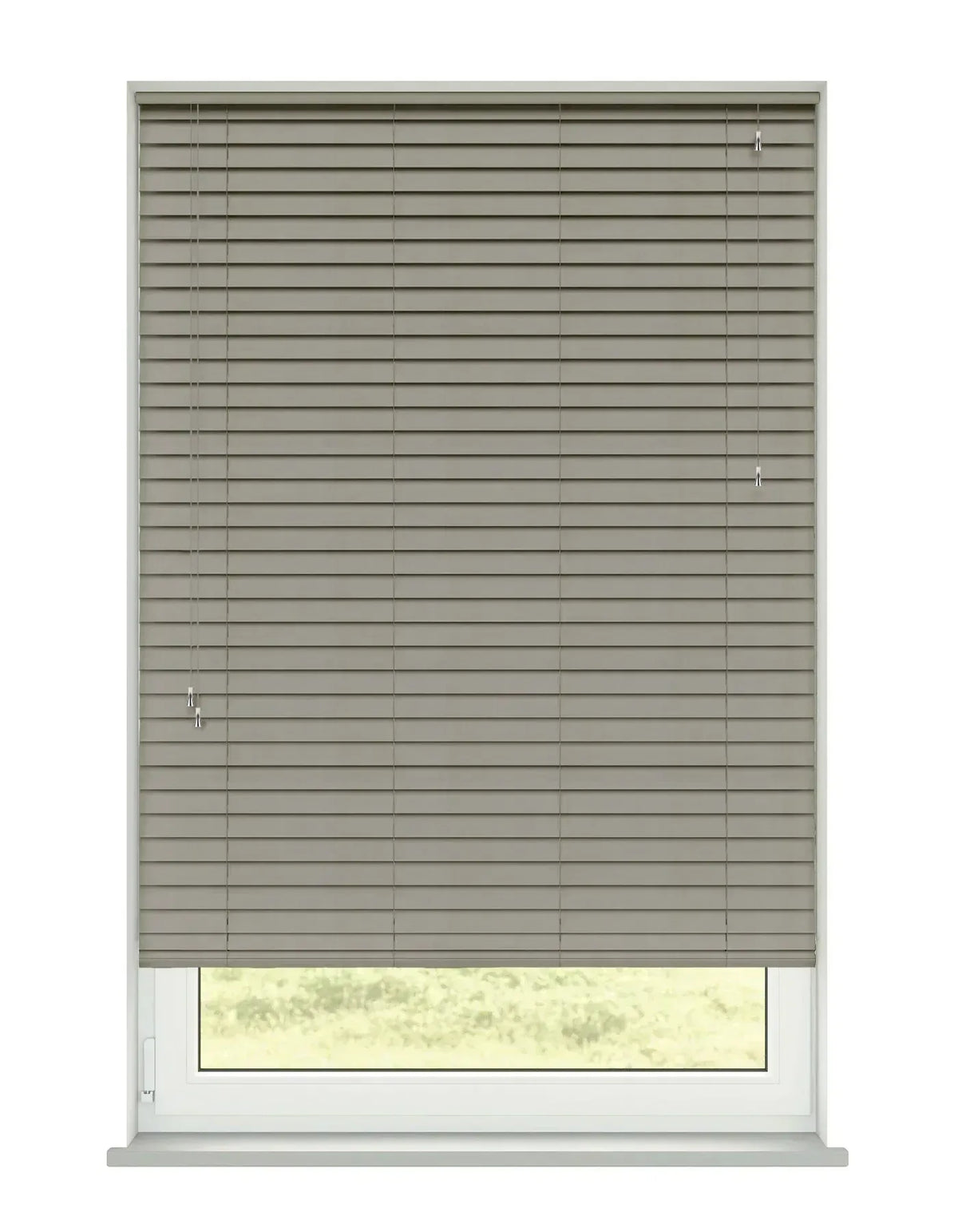 Urban Dusk Faux Wooden Blind - 50mm