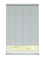 Aquawood White Grain Faux Wooden Blind - 50mm