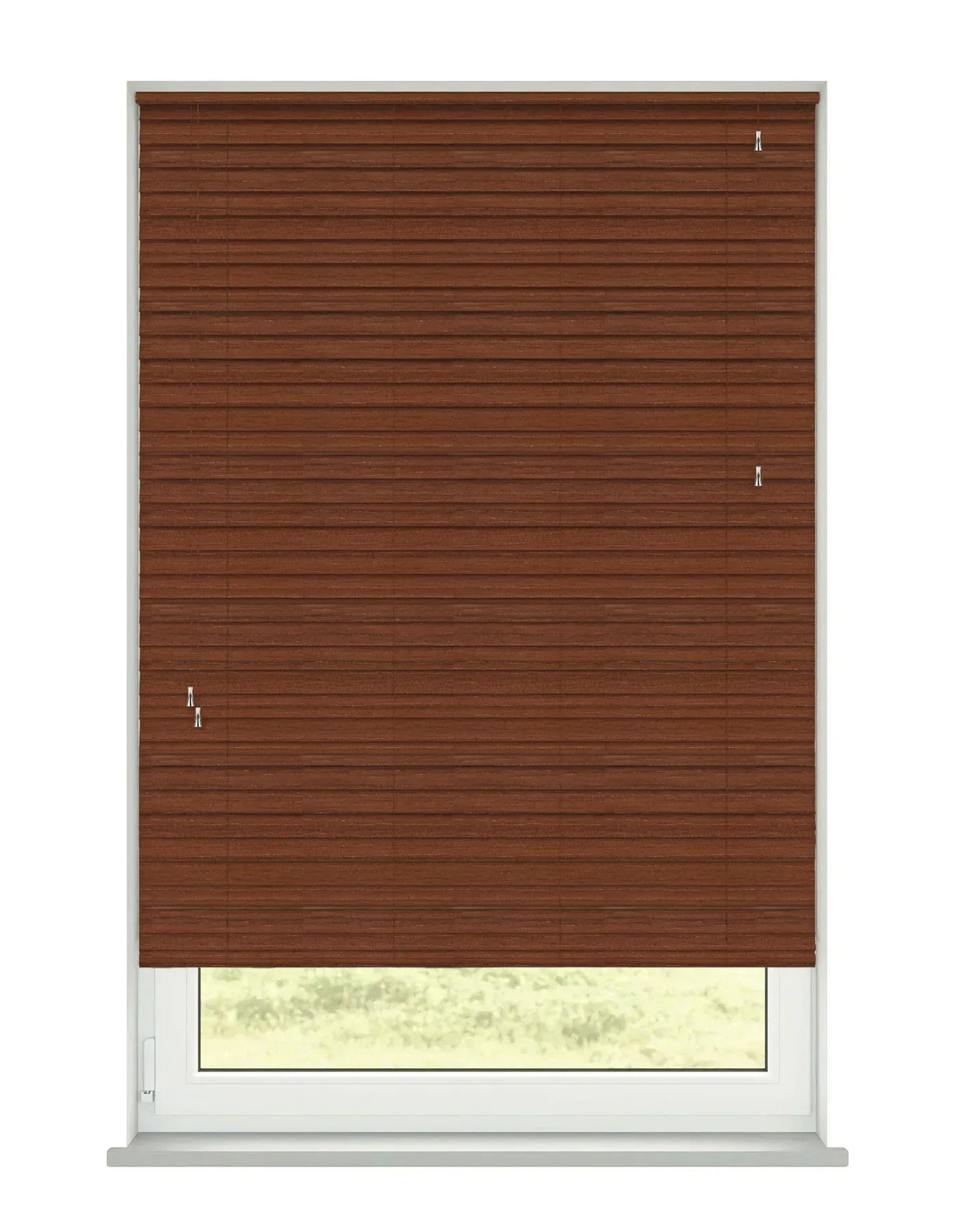 Expressions Rustic Oak Faux Wooden Blind - 50mm