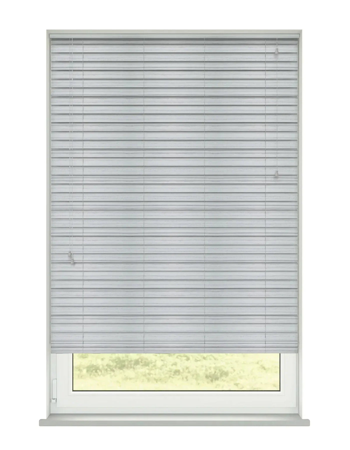 Aquawood Nigra Faux Wooden Blind - 50mm