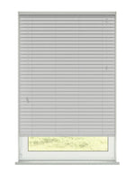 Urban Pewter Faux Wooden Blind - 50mm