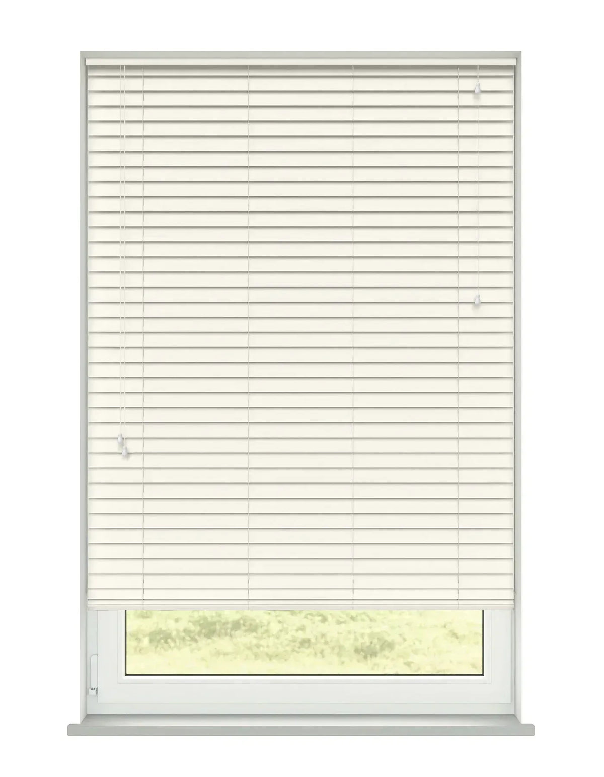 Essence Canvas Faux Wooden Blind - 50mm