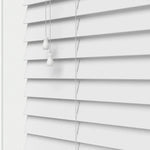 Expressions Radiance White Faux Wooden Blind - 50mm