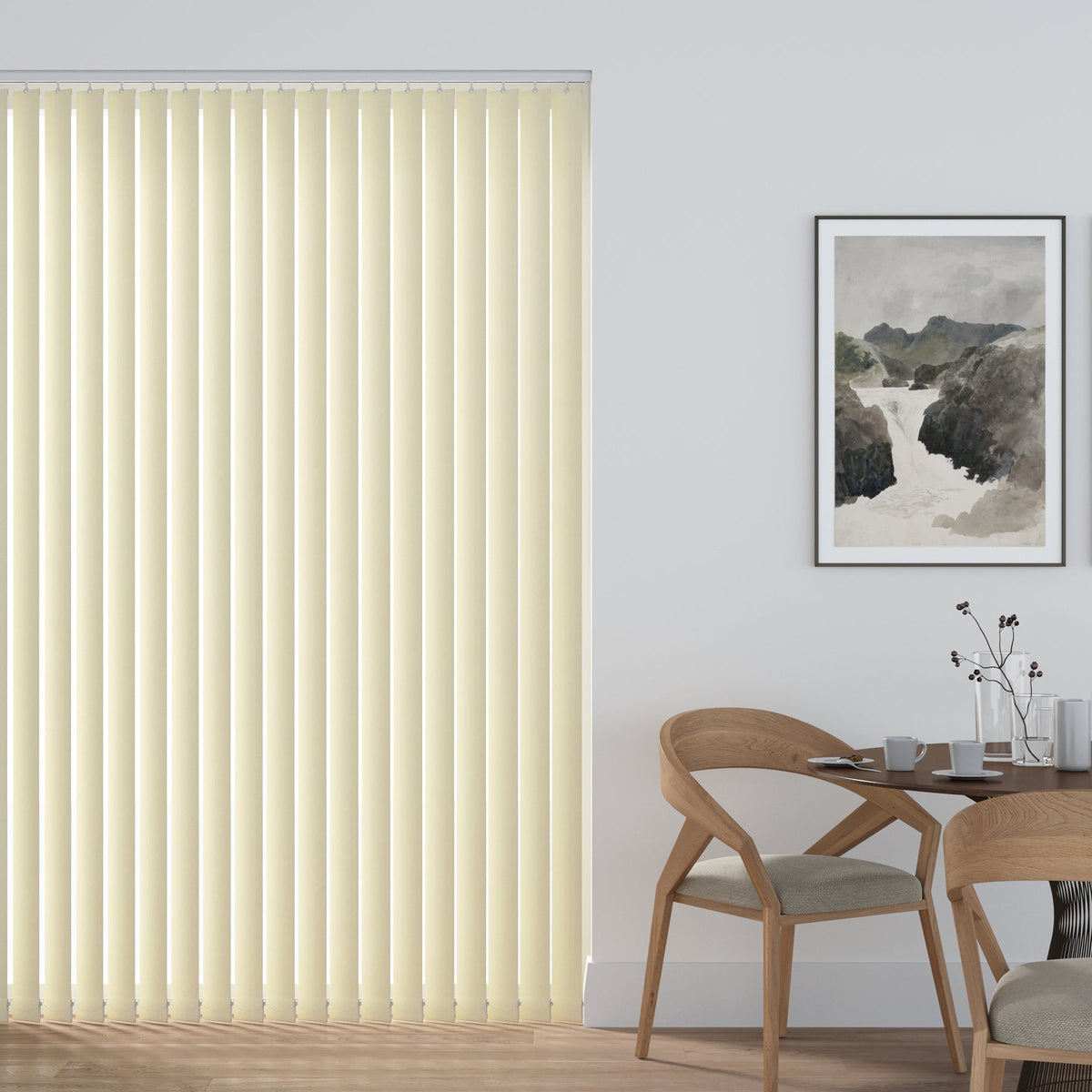 Corsica Ivory Vertical Replacement Blind Slat