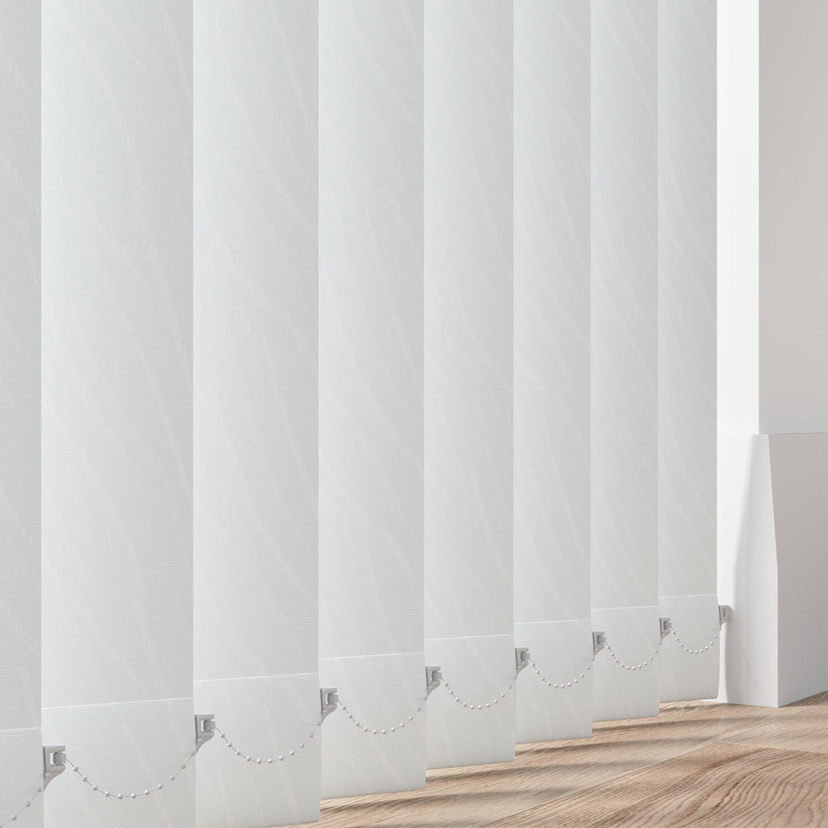 Florence White Vertical Replacement Blind Slat