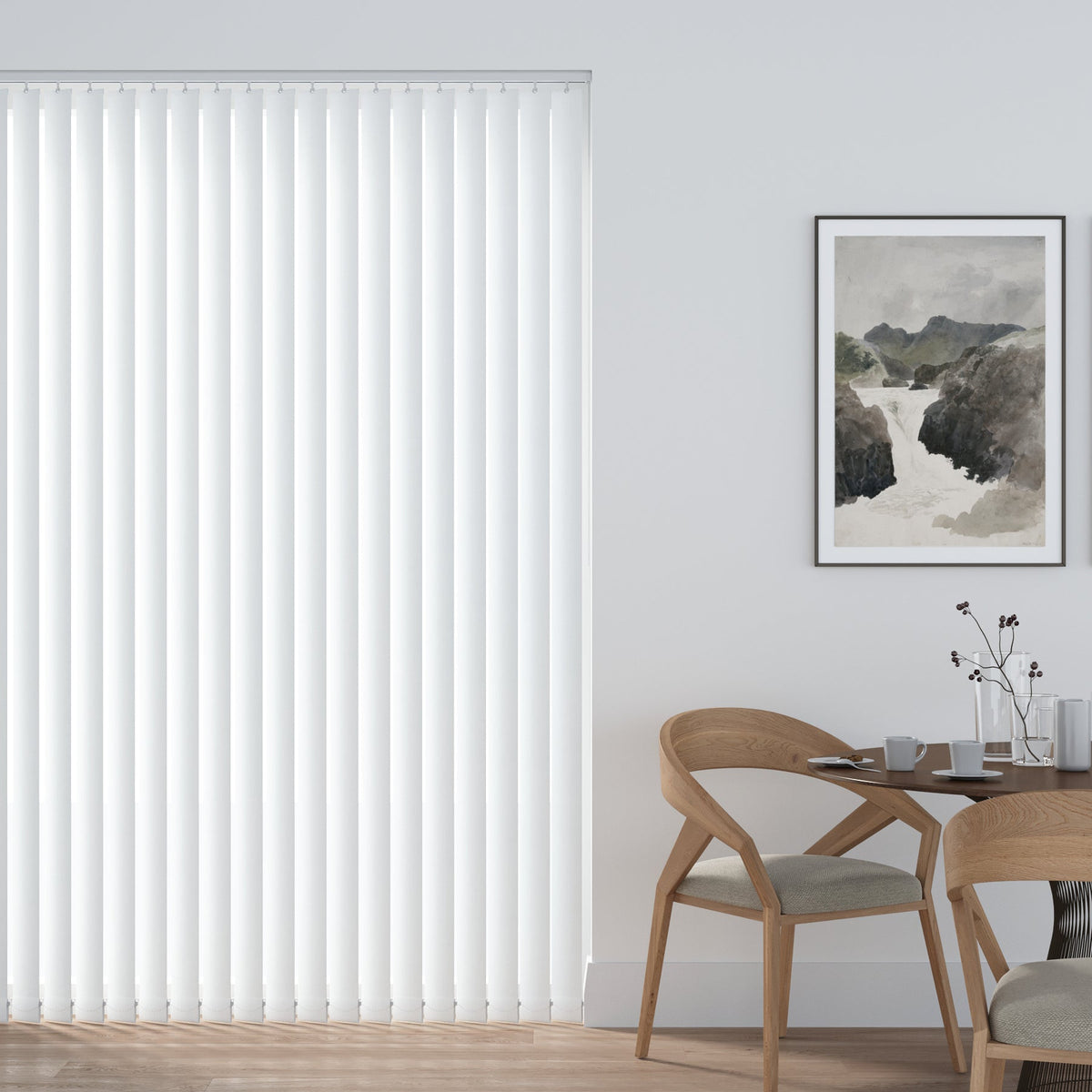 Heywood White Vertical Replacement Blind Slat