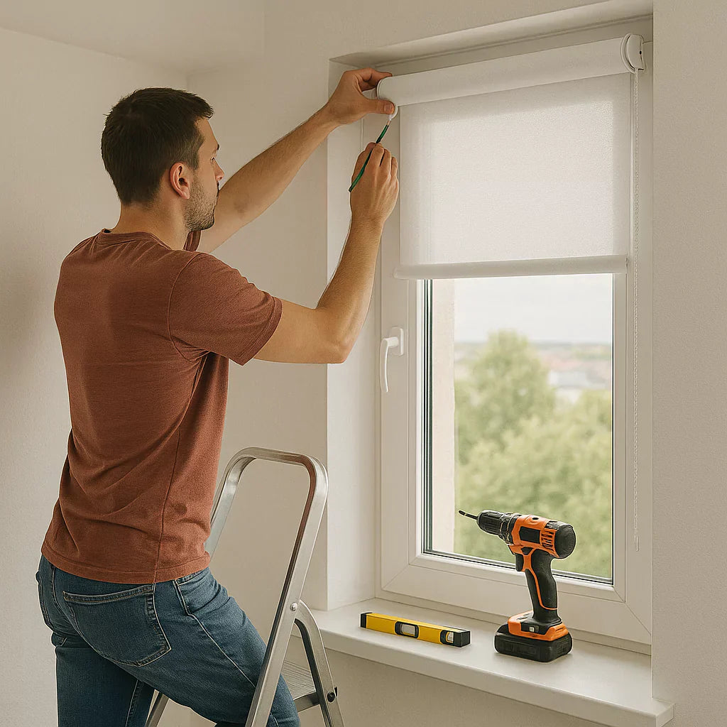 How To Install Roller Blinds Easily Step by Step DIY Guide 1Clickblinds How To Install Roller Blinds Easily Step by Step DIY Guide 1Clickblinds