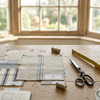 Roman Blinds for a Bay Window: Fitting Soft Folds Around the Angles