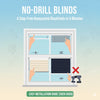 How to Install Blinds Without Drilling: 2026 guide
