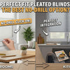 Perfect Fit Pleated Blinds: The Best No-Drill Option?