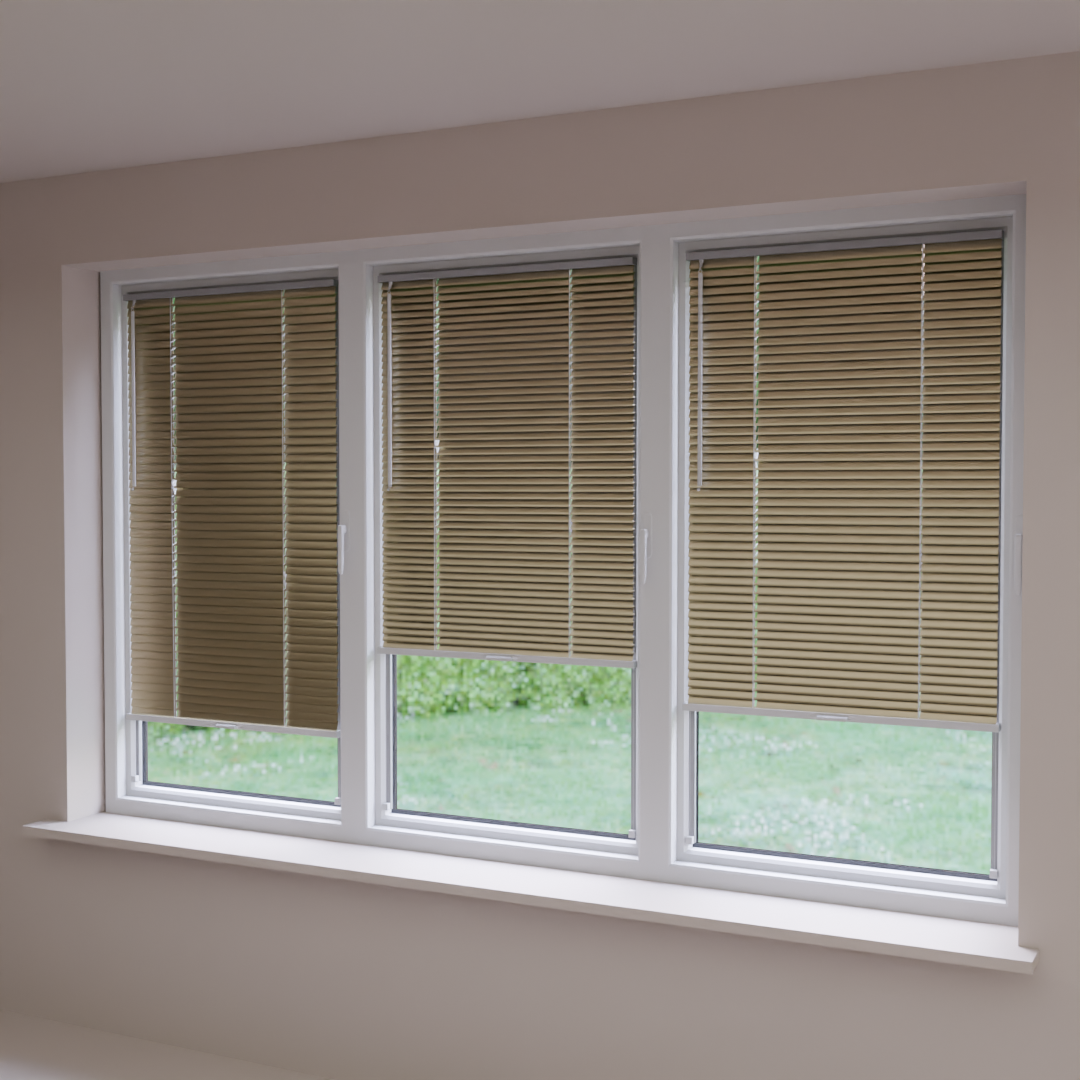 Easy Stick TR4413 Cream Metal Blind
