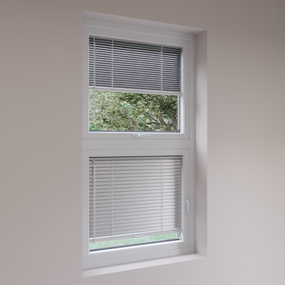 Easy Stick TR9457 BRUSHED Steel Metal Blind