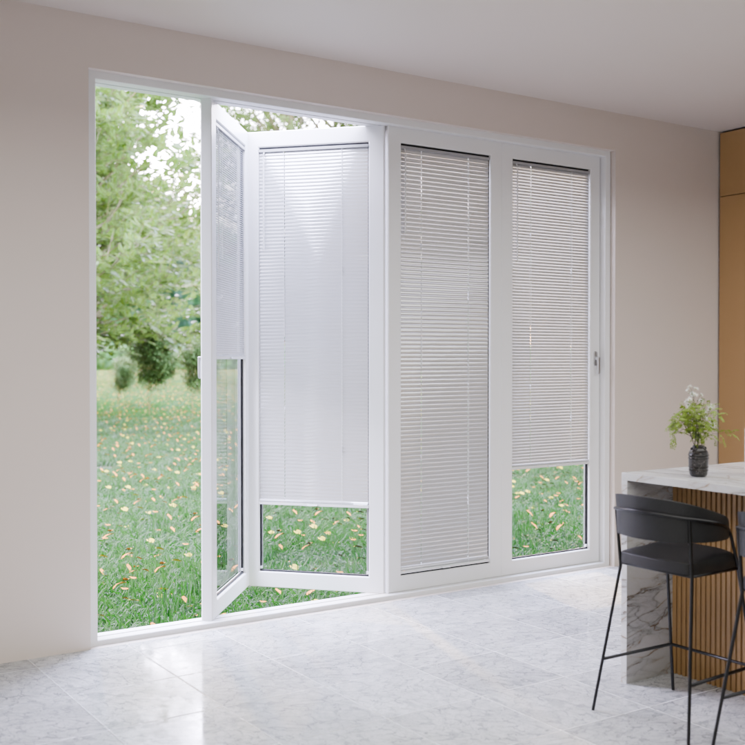 Easy Stick TR 0116 White Gloss Metal Blind