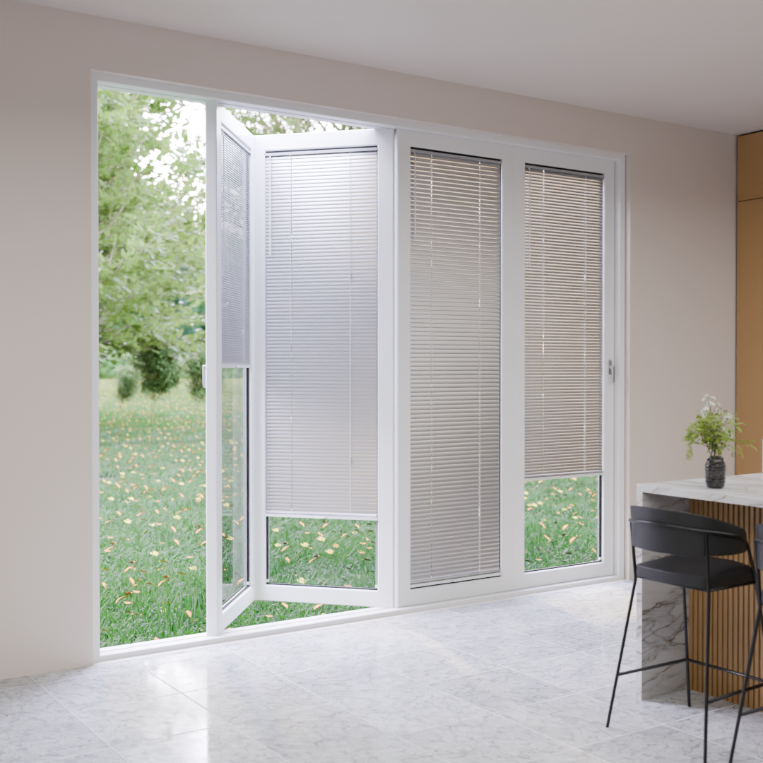 Easy Stick TR9457 BRUSHED Steel Metal Blind
